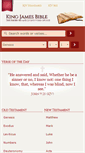 Mobile Screenshot of kingjamesbibleonline.org